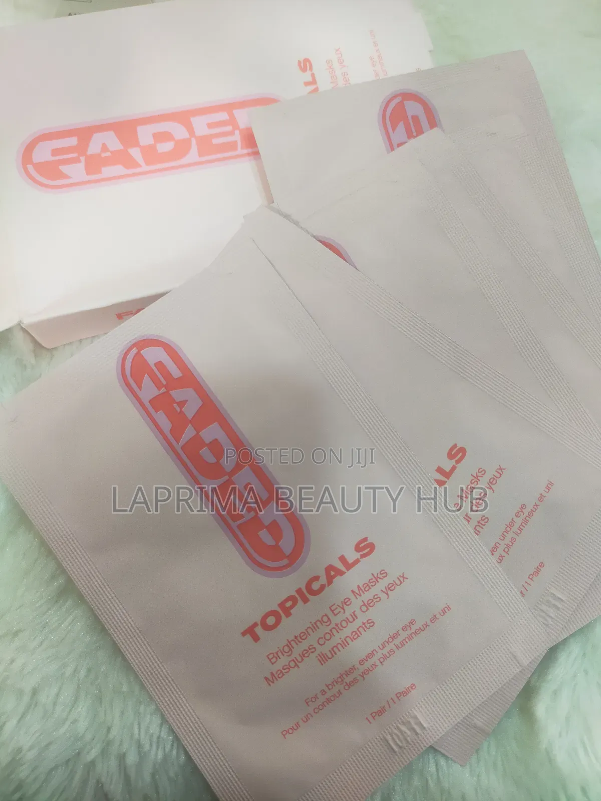 Faded Topicals Brightening Eye Mask