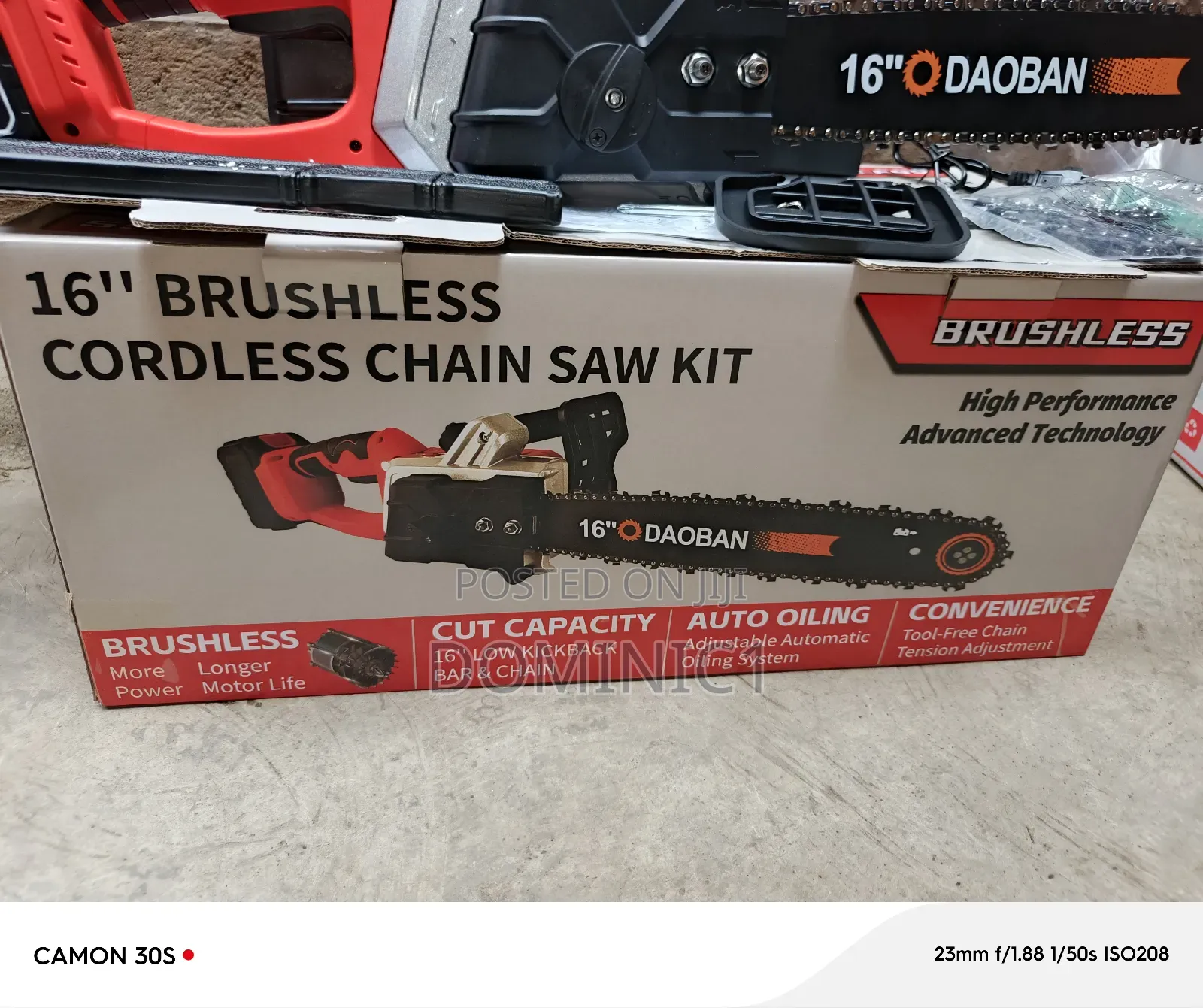 16 Inch Cordless Chainsaw