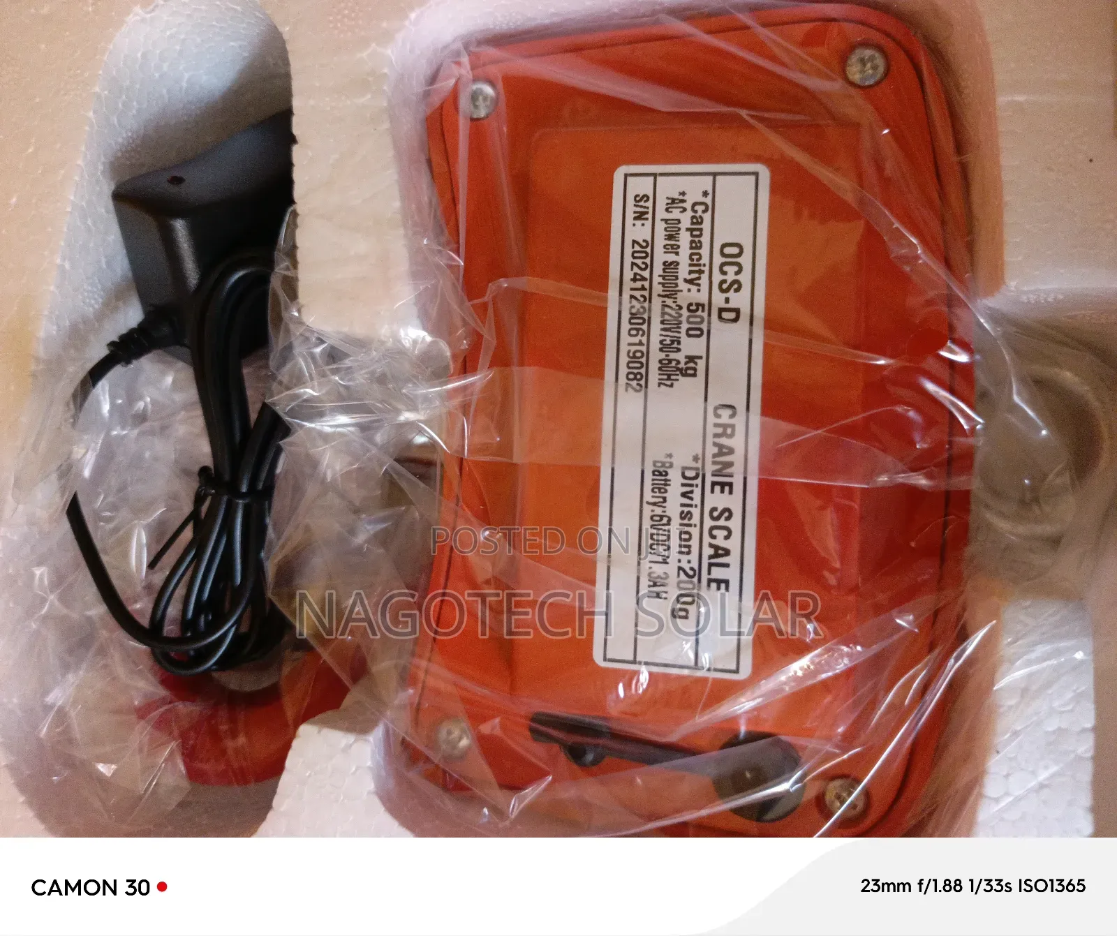 500kg Digital Hanging Scale
