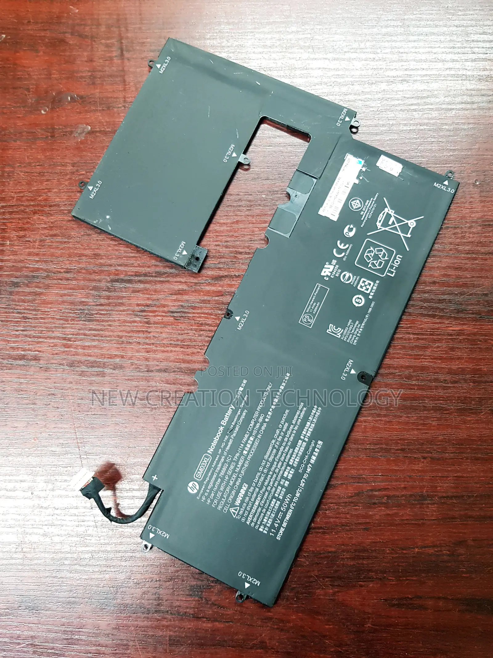 Authentic Hp Smo3xl Laptop Battery