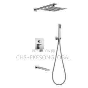 5ways Chrome Conduit Shower Uk Standard