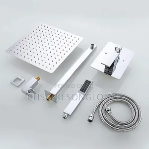 5ways Chrome Conduit Shower Uk Standard