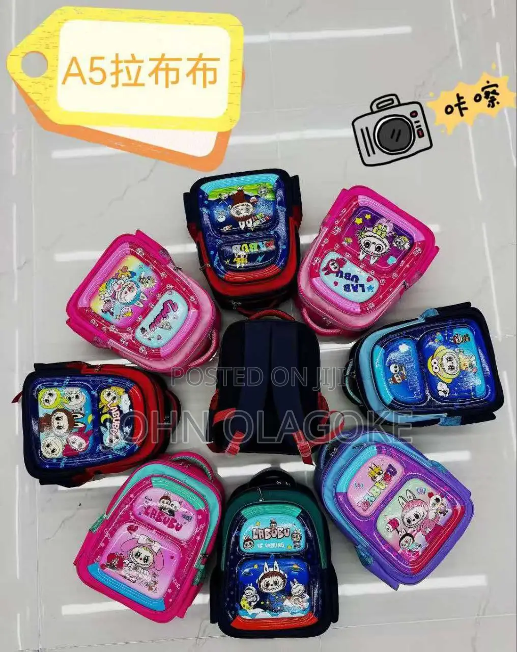 Labubu Quality Kiddies Bag Back to School