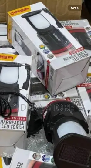 Qasa Solar/Rechargeble Torch Lamp