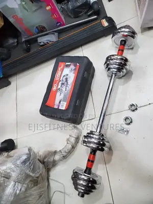 30kg Dumbell With Curling Extension