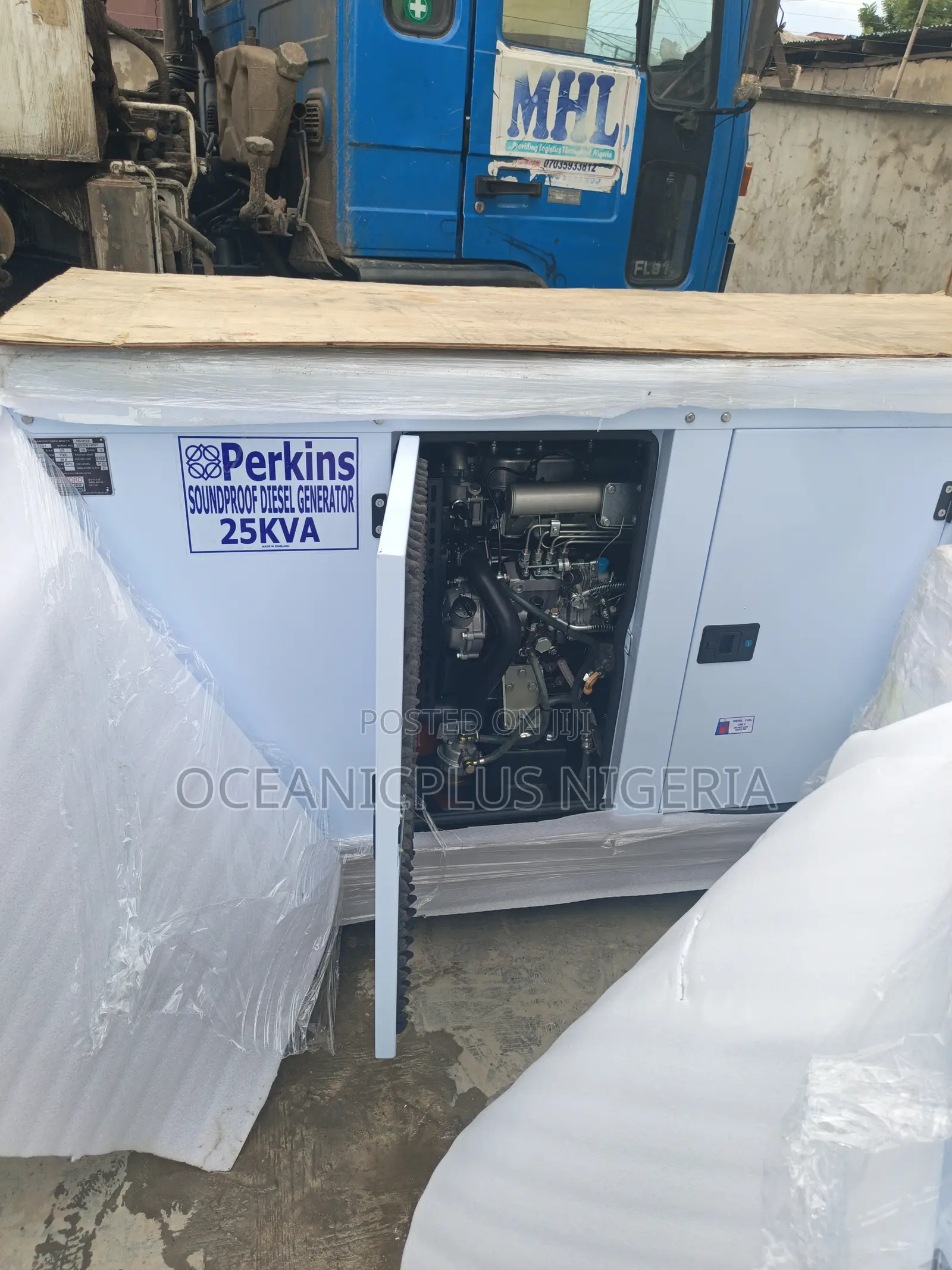 Satisfactory 25kva Perkins Generator - Stable Electricity Op