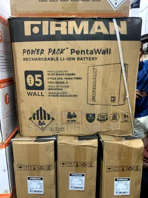 5kwhs Power Pack Pentawall Firman Lithium Ion 51.2