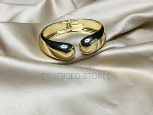 Photo - Chunky Cuff Gold Bangle