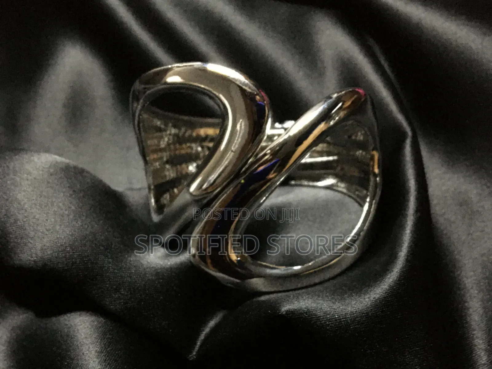 Silver Cuff Chunky Bangles