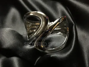 Photo - Silver Cuff Chunky Bangles