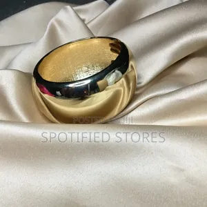 Photo - Gold Cuff Chunky Bangles