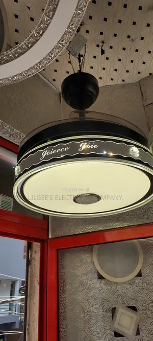 Led Chandelier With Fan