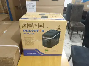 Polystar Ice Cube Maker With Small and Big Ice Selection