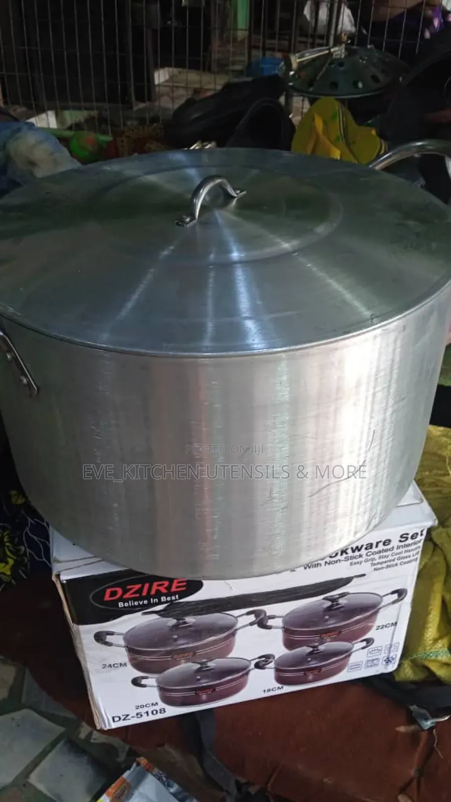 Single Big Size Aluminum Pot