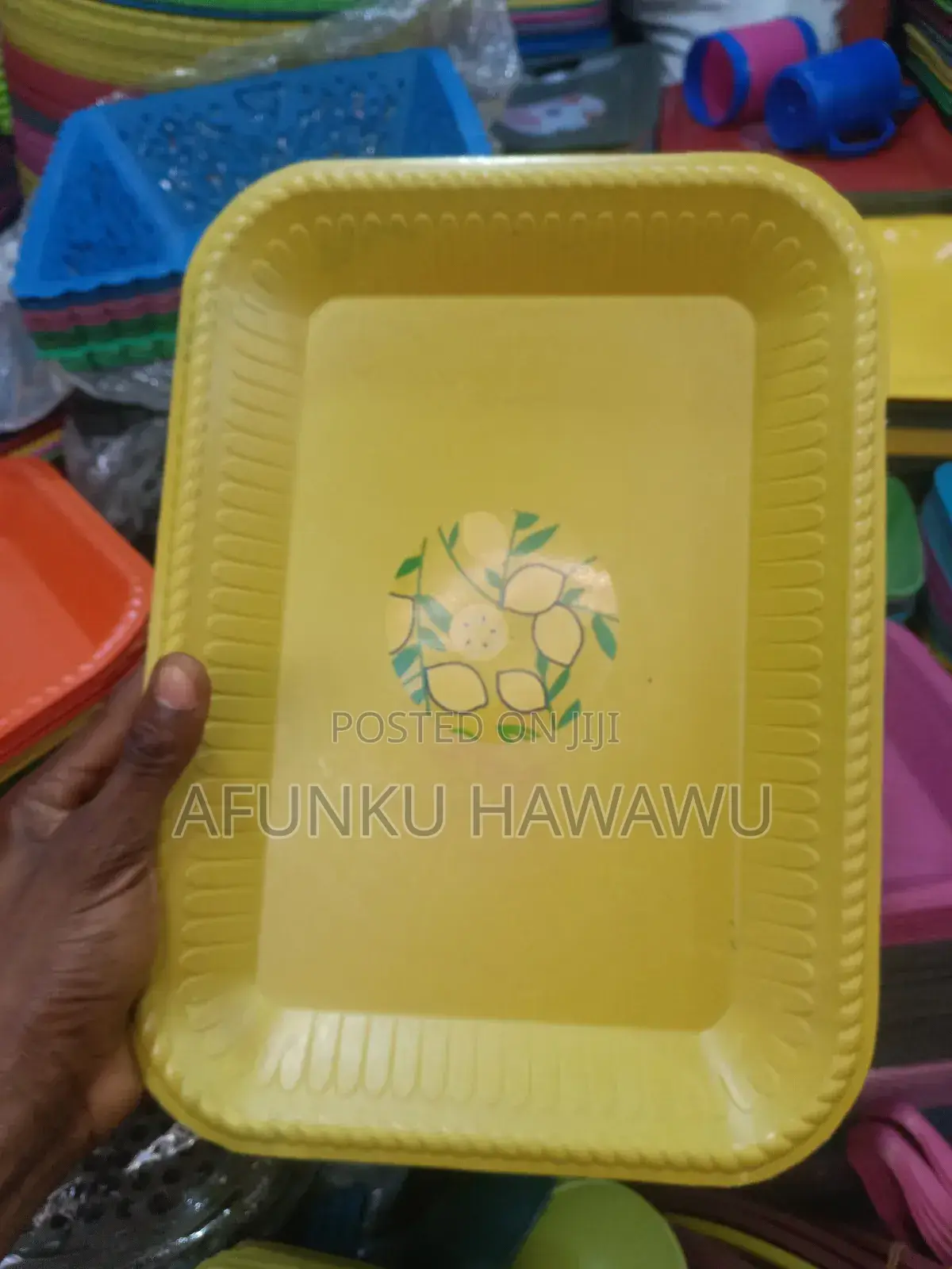 Plastic Serving Trays 12pcs