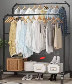 Floor Double Cloth Hanger