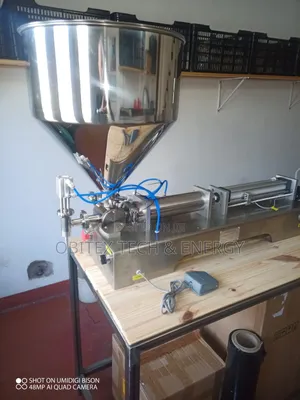 220v Automatic Manual Gel/Honey/Thick Paste Filling Machine