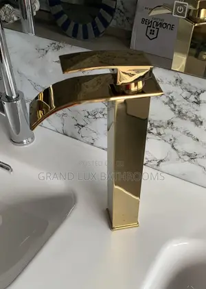 Luxury Long Gold Mixer Faucet
