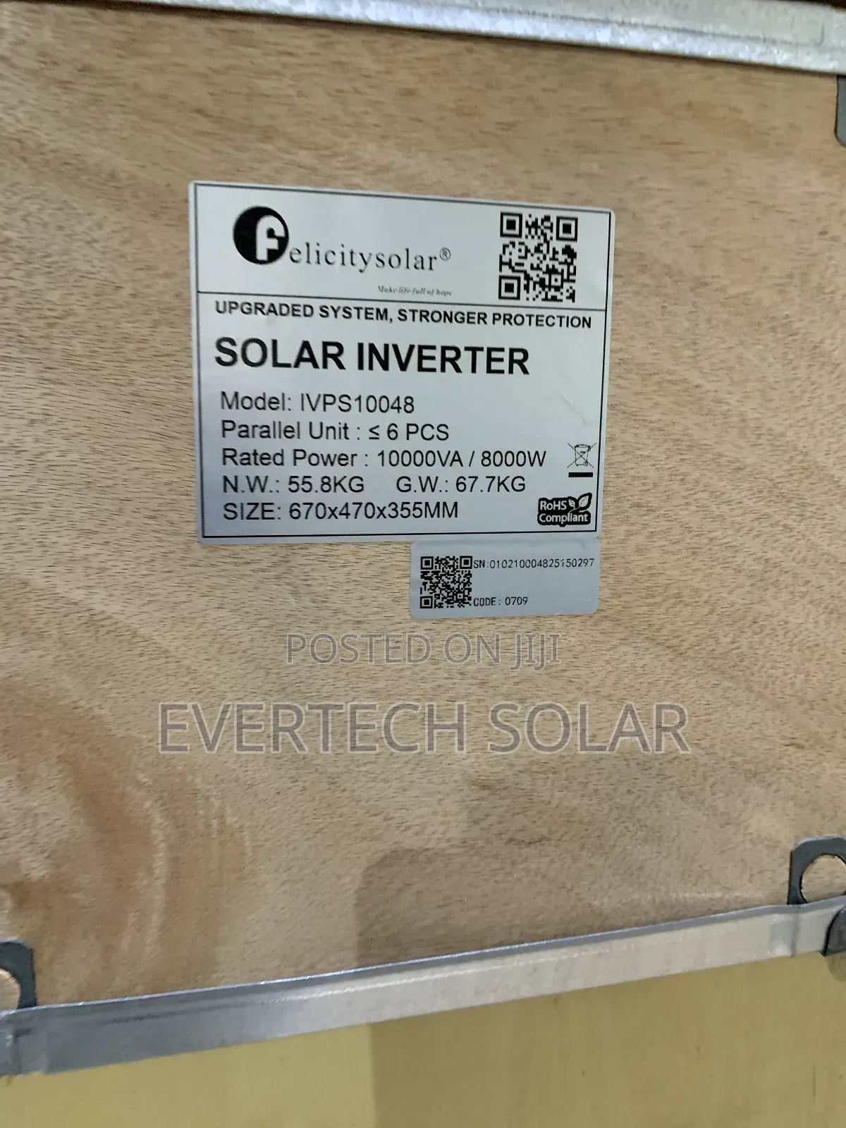Felicity Ivps Transformer Based 10kva 48v