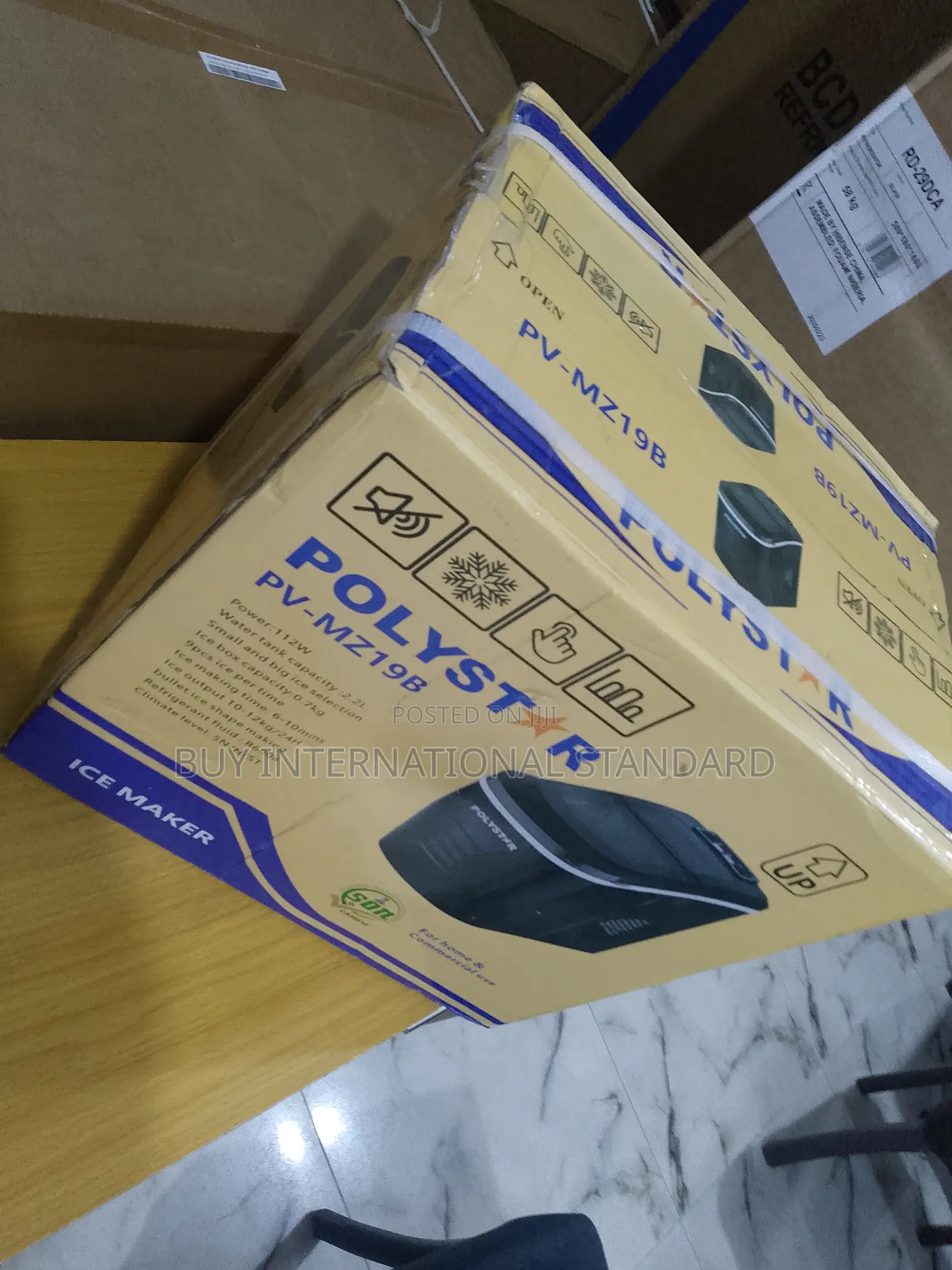 Clean Ice Cubes Always - Polystar Ice Maker