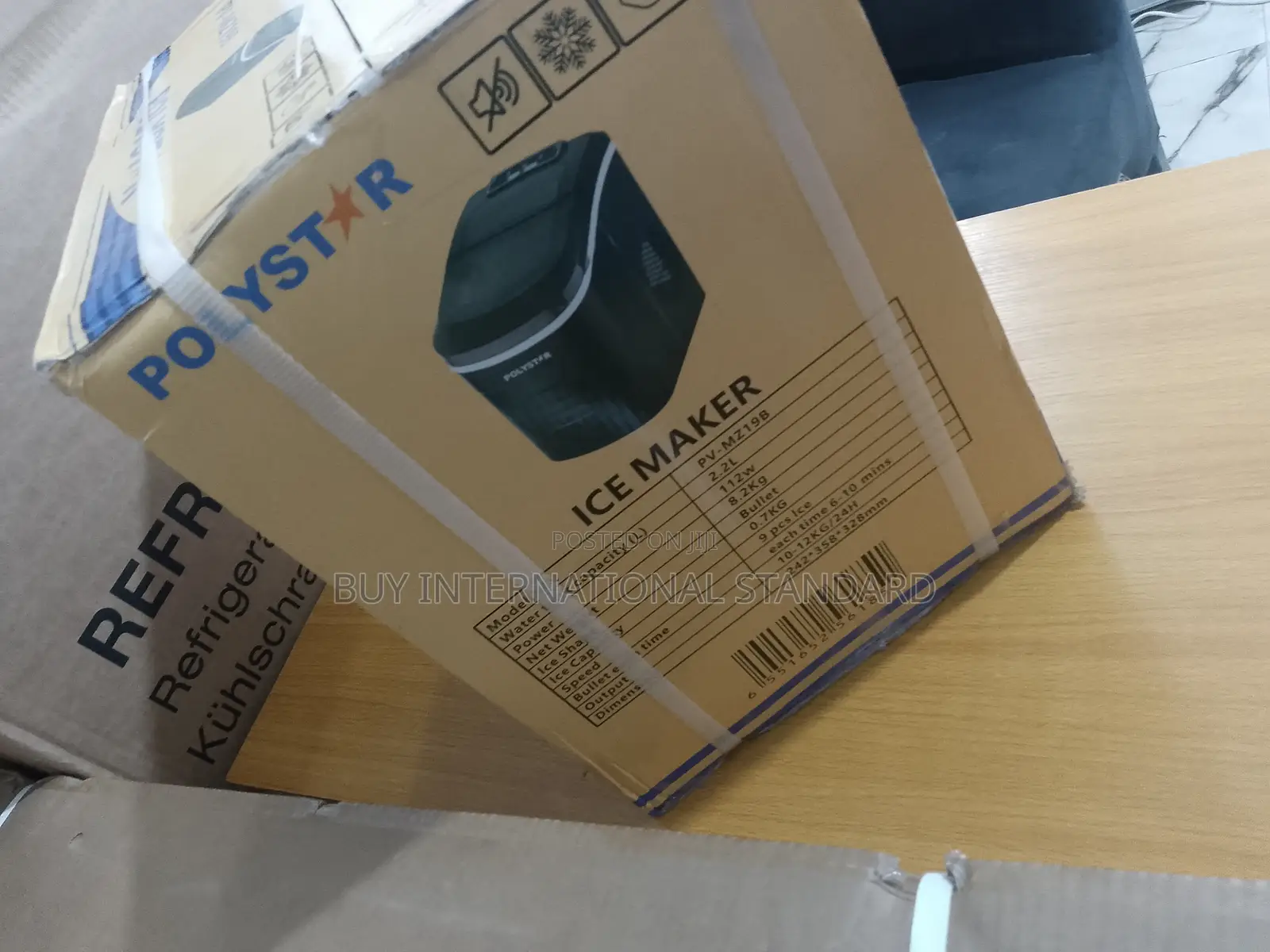 User-Friendly Ice Maker - Polystar Pv-Mz19b