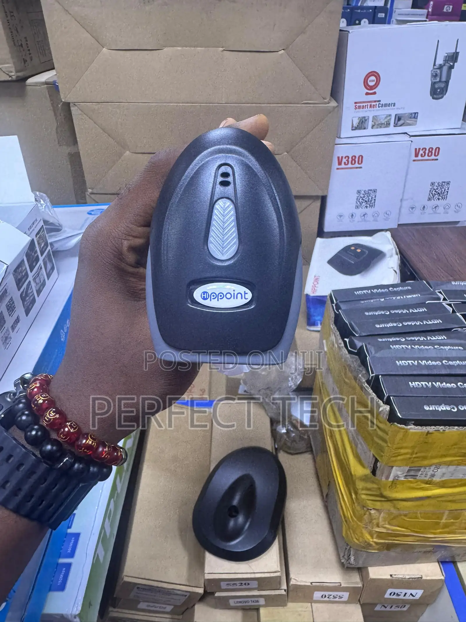 Handheld Usb Wireless Barcode Scanner With Stand Usb 2.0