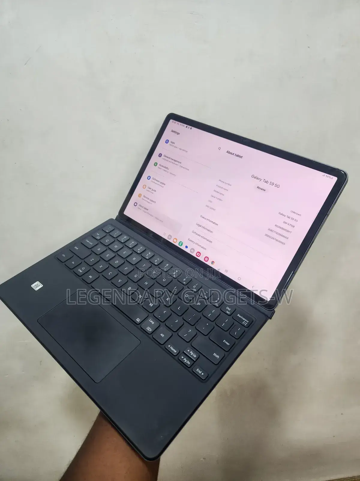 Samsung Galaxy Tab S9 256 GB Black