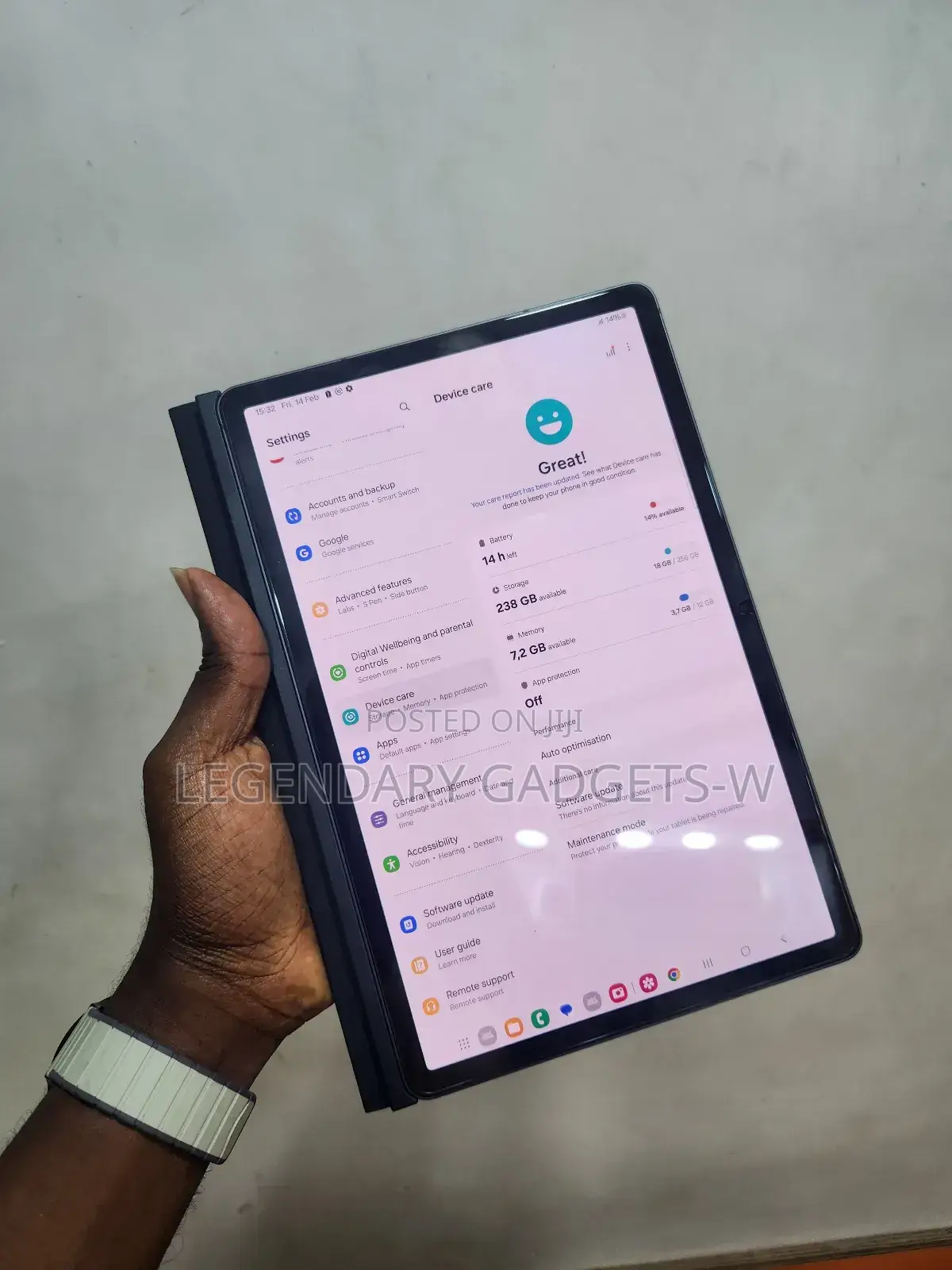 Samsung Galaxy Tab S9 256 GB Black