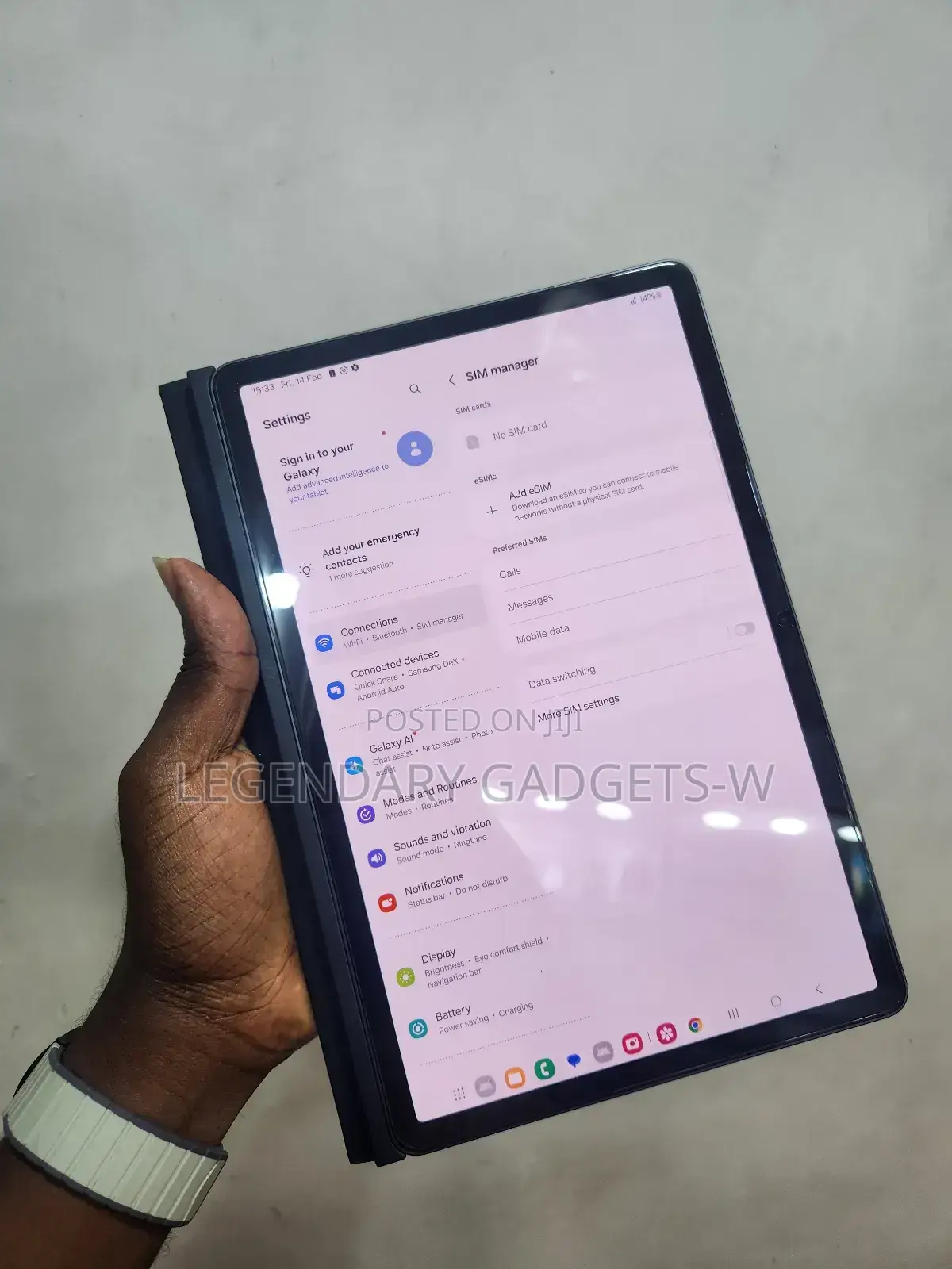 Samsung Galaxy Tab S9 256 GB Black