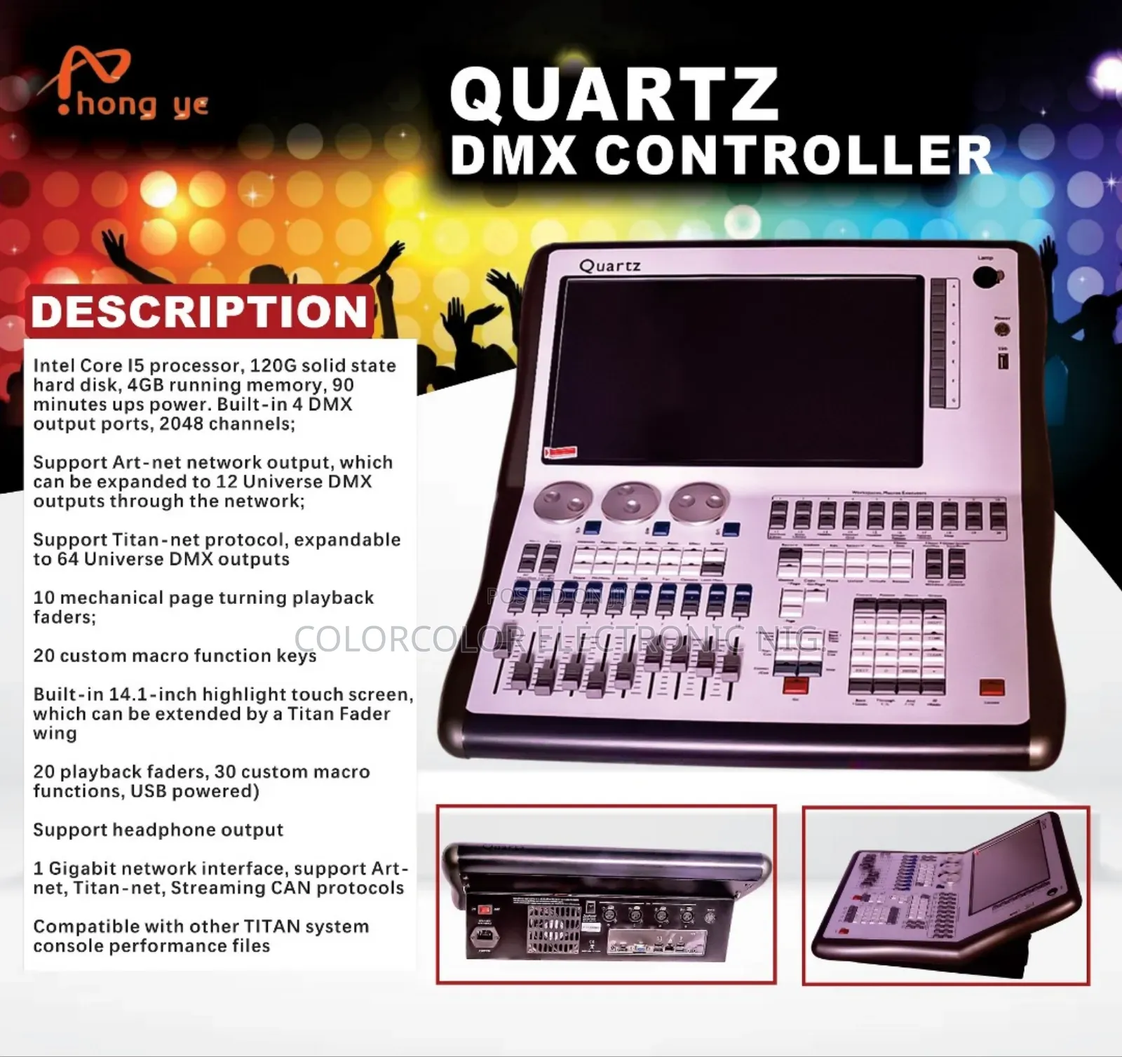 DMX Controller Quartz