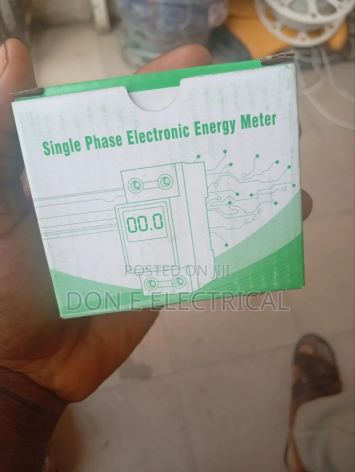 Single Phase Energy Meter Reader