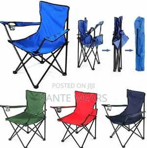 Foldable Camping Chair- Green 50x50x80 Cm