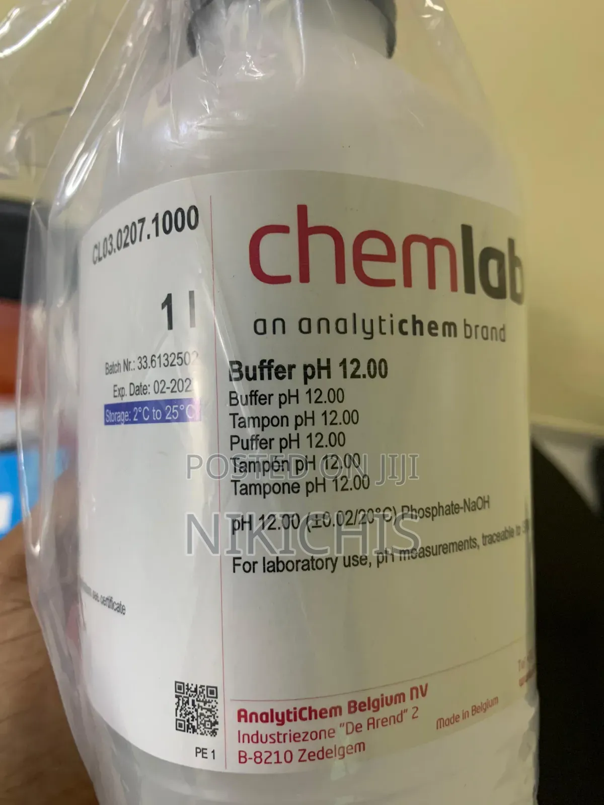 Buffer Ph 12 Solution