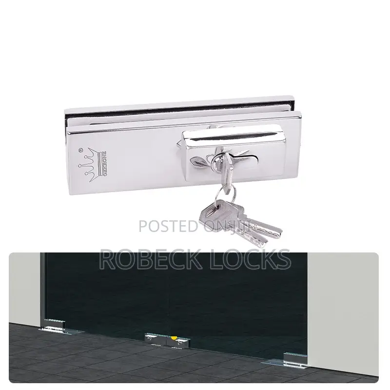 Frameless Glass Door Patch Lock System