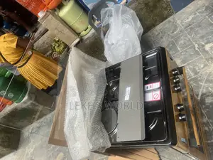Maxi Wooden Gas Burner(3 Gas + 1 Electric) With Oven Grill