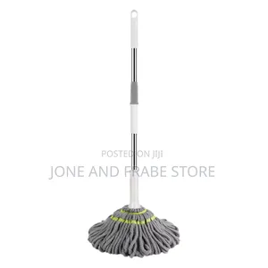 Retractable Microfiber Wringing Twist Mop