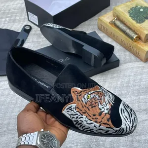 Dolce and Gabbana Black Luxury Shoe