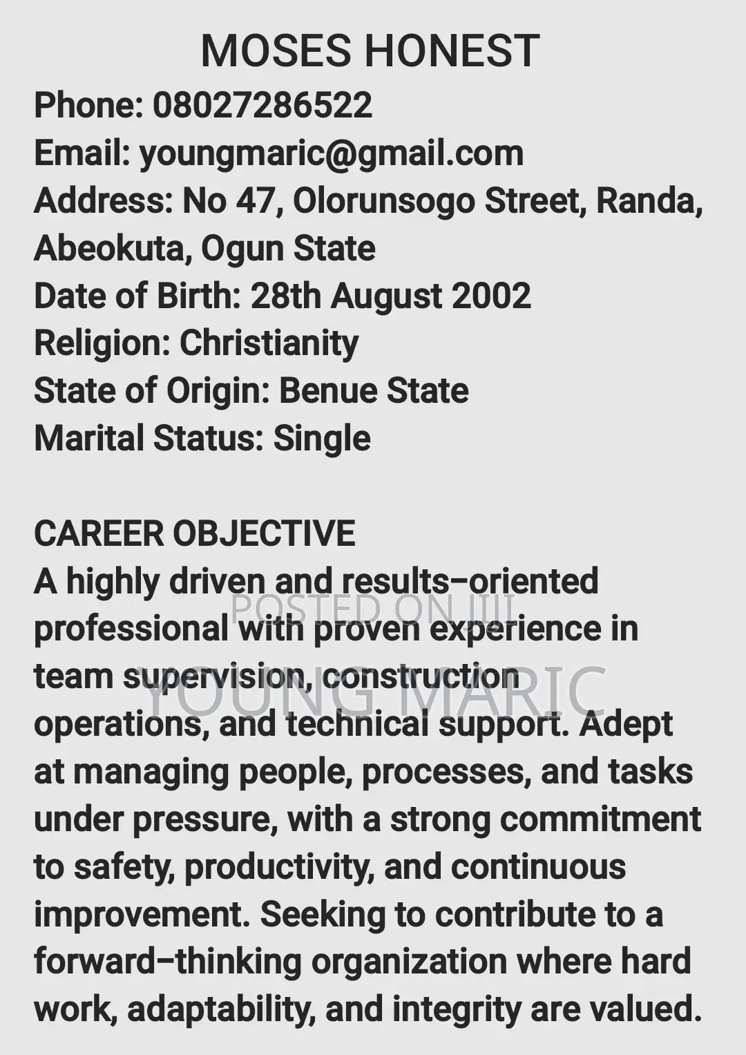 Hotel Accountant
