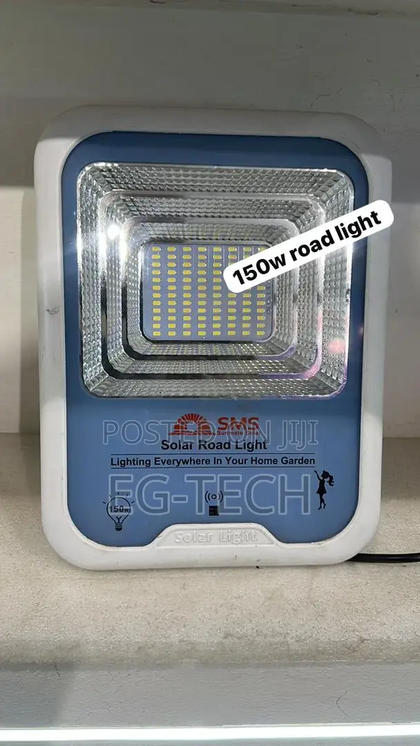 150w SMS Solar Flood Light (Payment on Delivery)