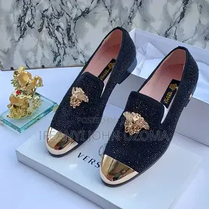 Luxury Designer Black Shoe