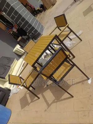 Metal Outdoor/Indoor Restaurant Set