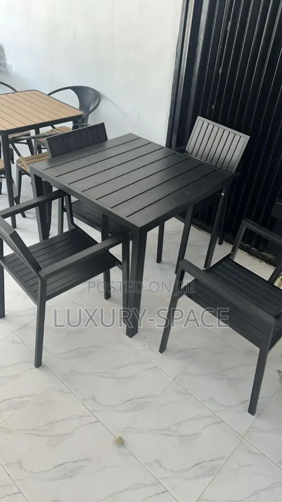 Metal Outdoor/Indoor Restaurant Set
