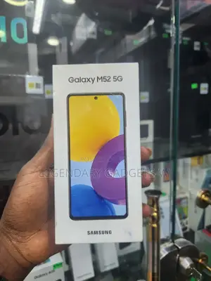 New Samsung Galaxy M52 5G 128 GB Black