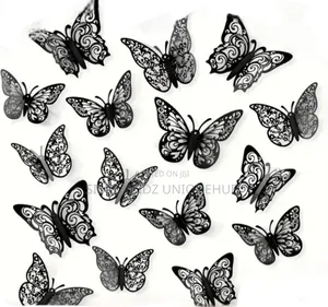3d Butterfly Wall Stickers (12pcs)