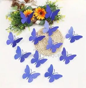 3d Butterfly Wall Stickers (12pcs)