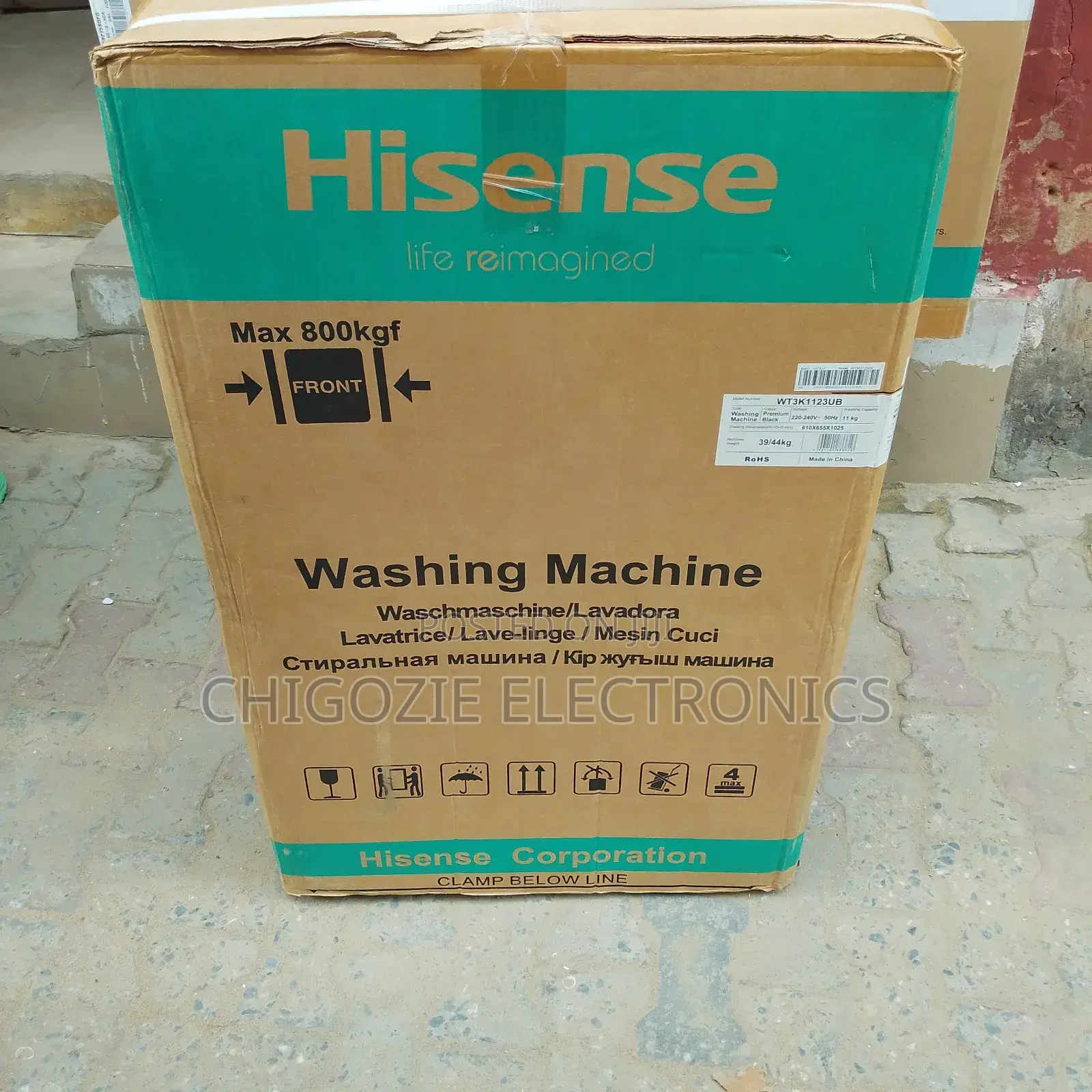 Hisense Top Loader Automatic 9kg Machine