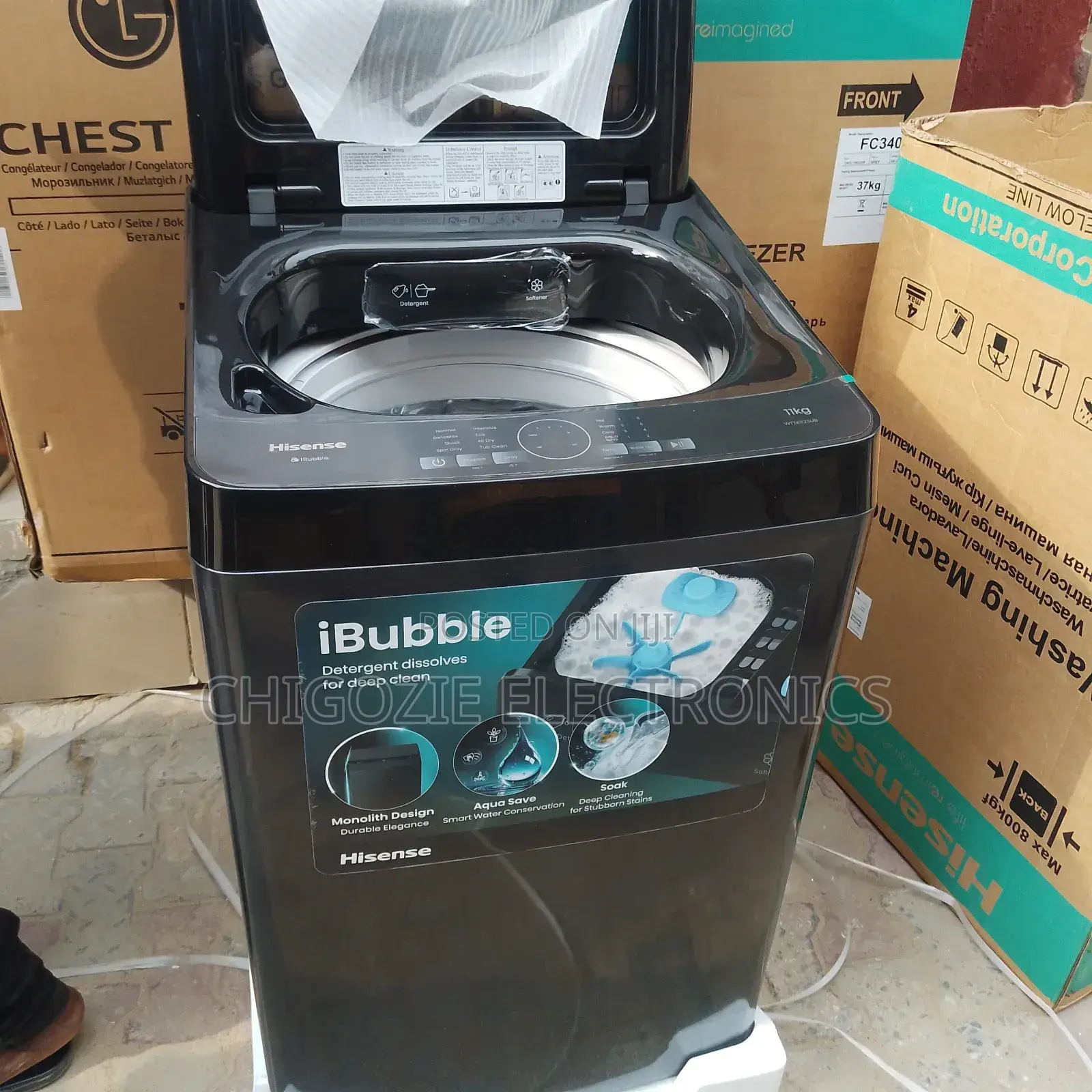 Hisense Top Loader Automatic 9kg Machine