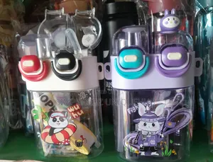 Kids 2 in 1 Water Fruit Drink Water Bottle With Strap