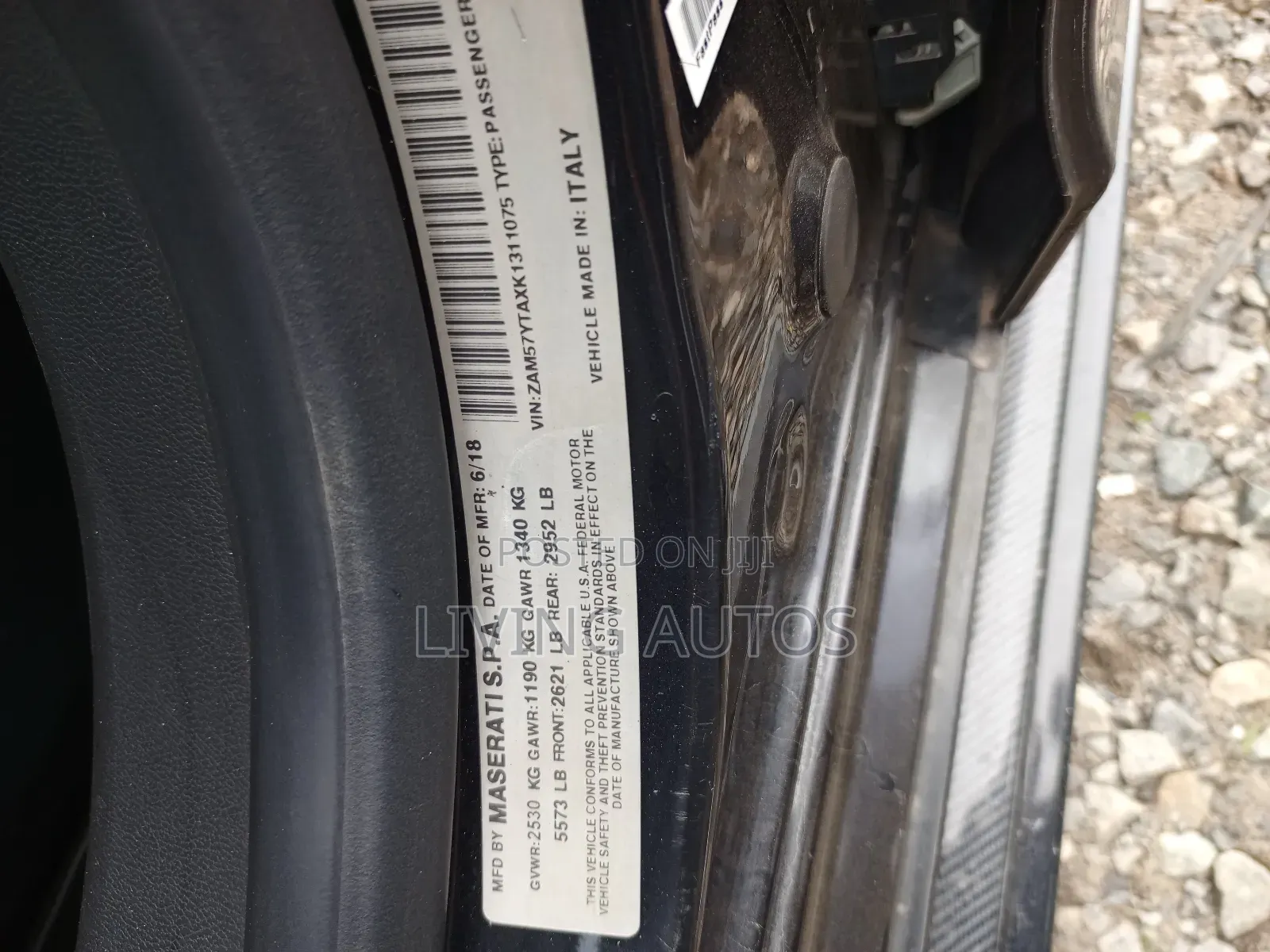 Maserati Ghibli 2019 Black