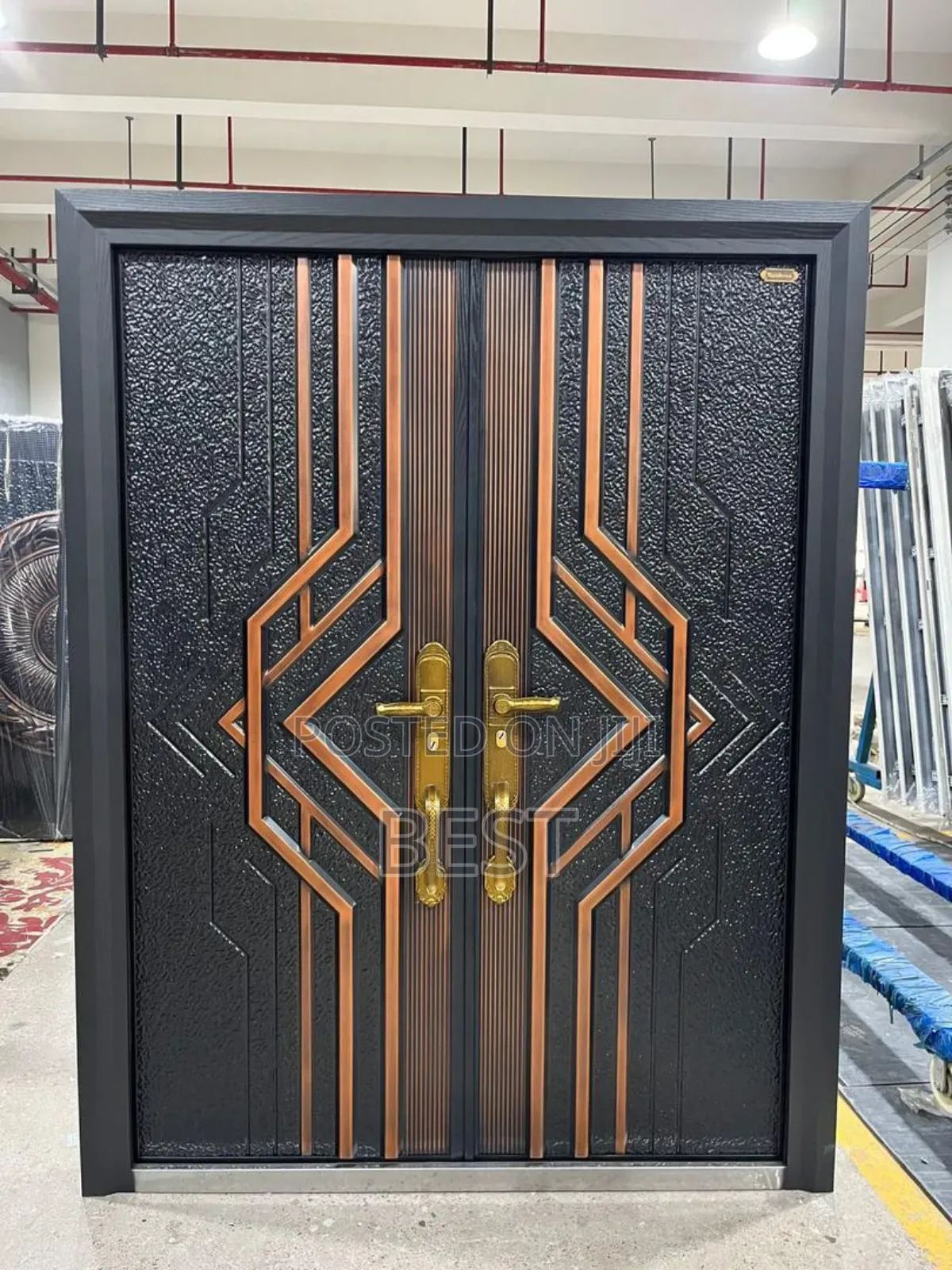 Full Double Tank Security Door